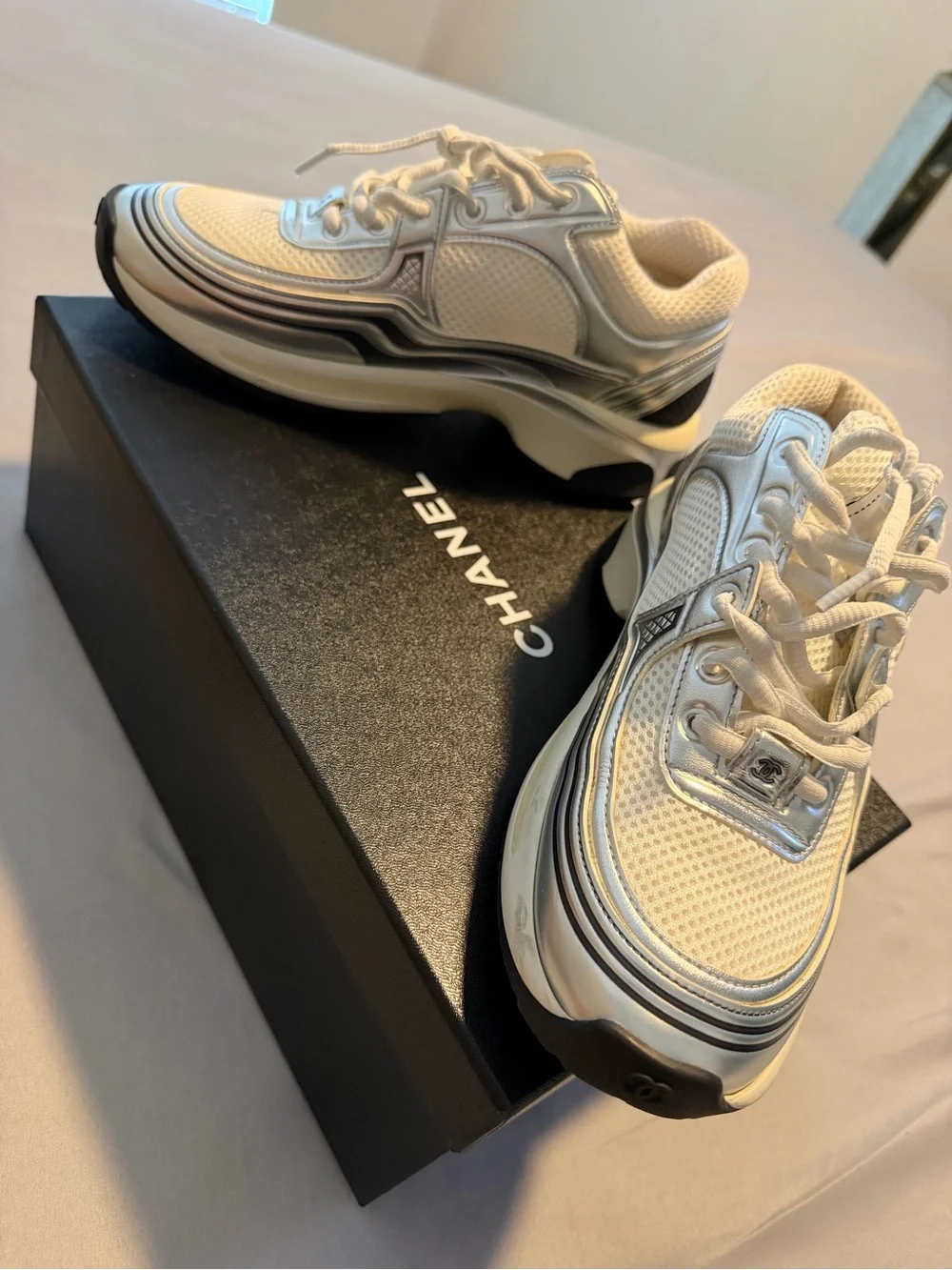 CHANEL authentic sneakers